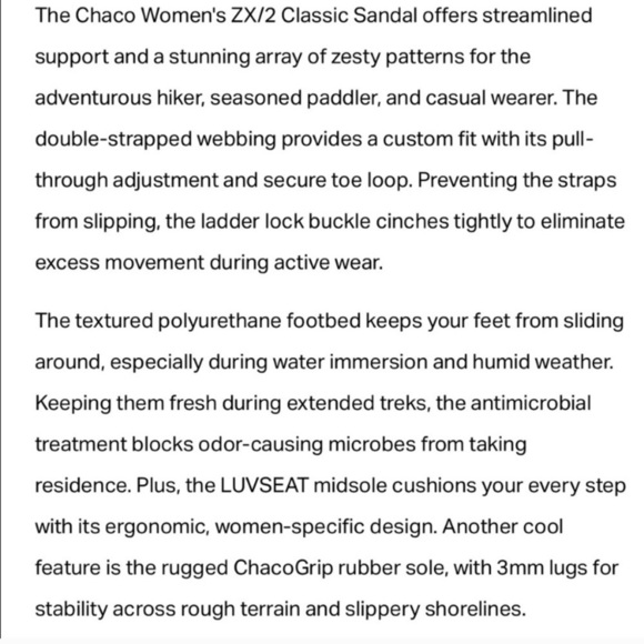ZX2 Classic Wm - The Benchmark Outdoor Outfitters COPY - Chaco ZX2 Classic Sandal